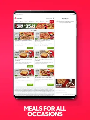 Pizza Hut Australia android App screenshot 1