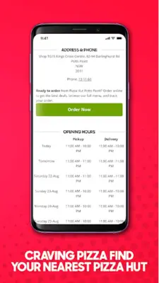 Pizza Hut Australia android App screenshot 8